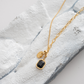 Classic Black Gold Necklace