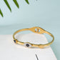 Lucky Blue Eye Band (Gold)