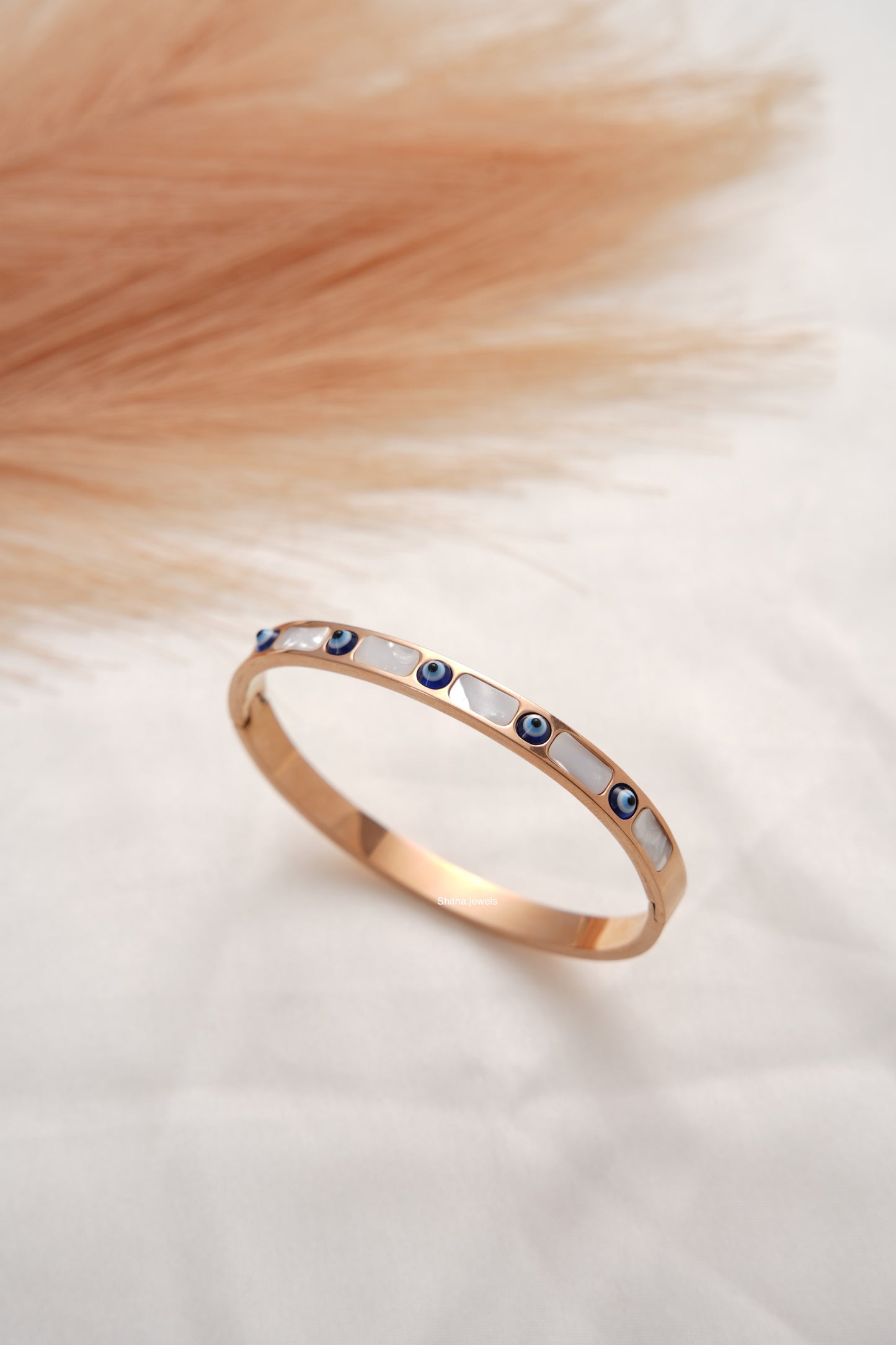 Blue Ojo Cuff