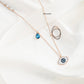 Magnetic Blue Diamond Necklace