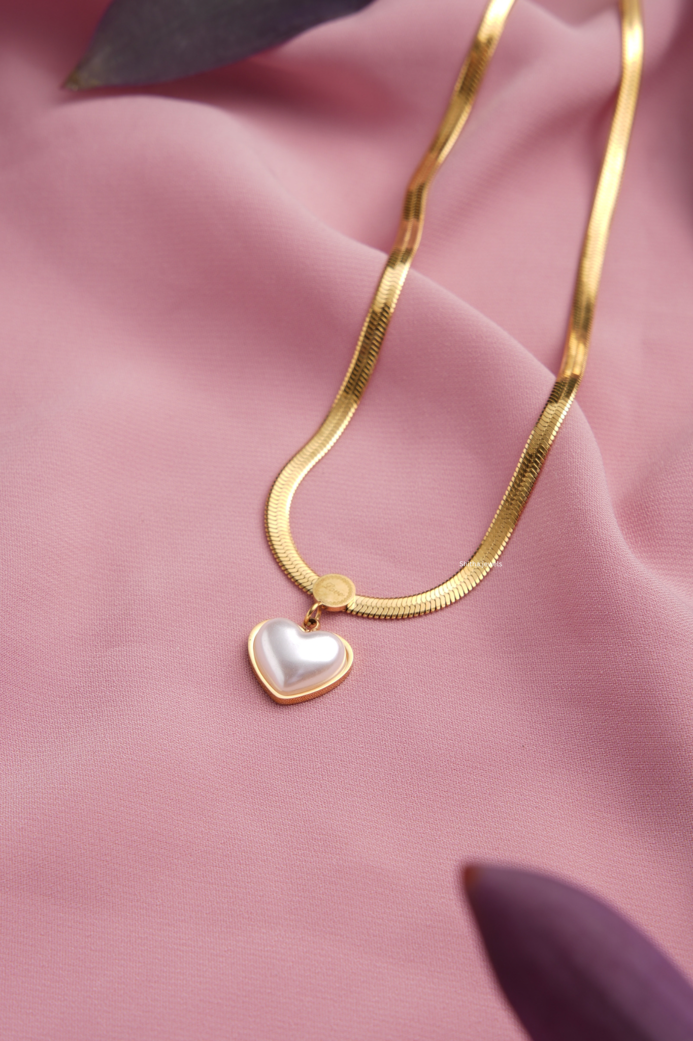 Solid Heart Necklace