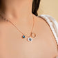 Magnetic Blue Diamond Necklace