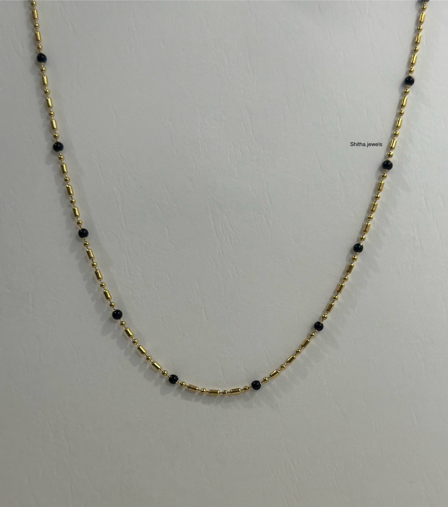 Gold Bead Necklace