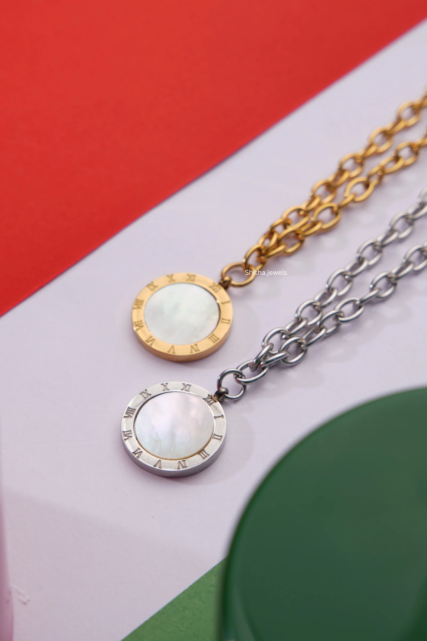 Solid Disc Necklace